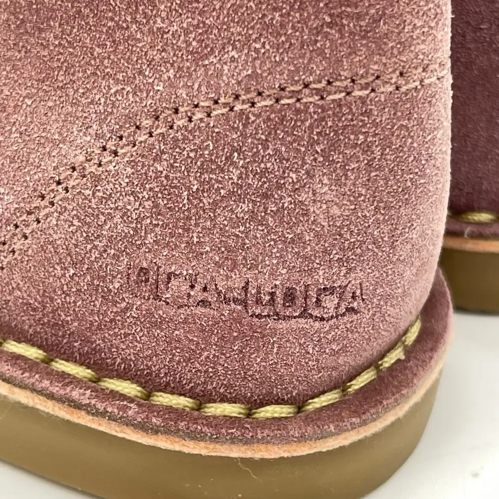 Oca-Loca Kids/Toddler Pink Suede Safari Chuka Ankle Boots EU Size 27 US Size 10